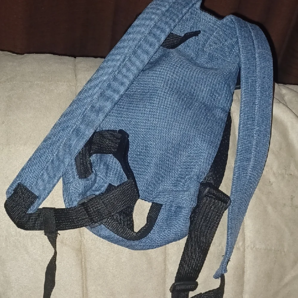 Blue and Yellow Pet Backpack
